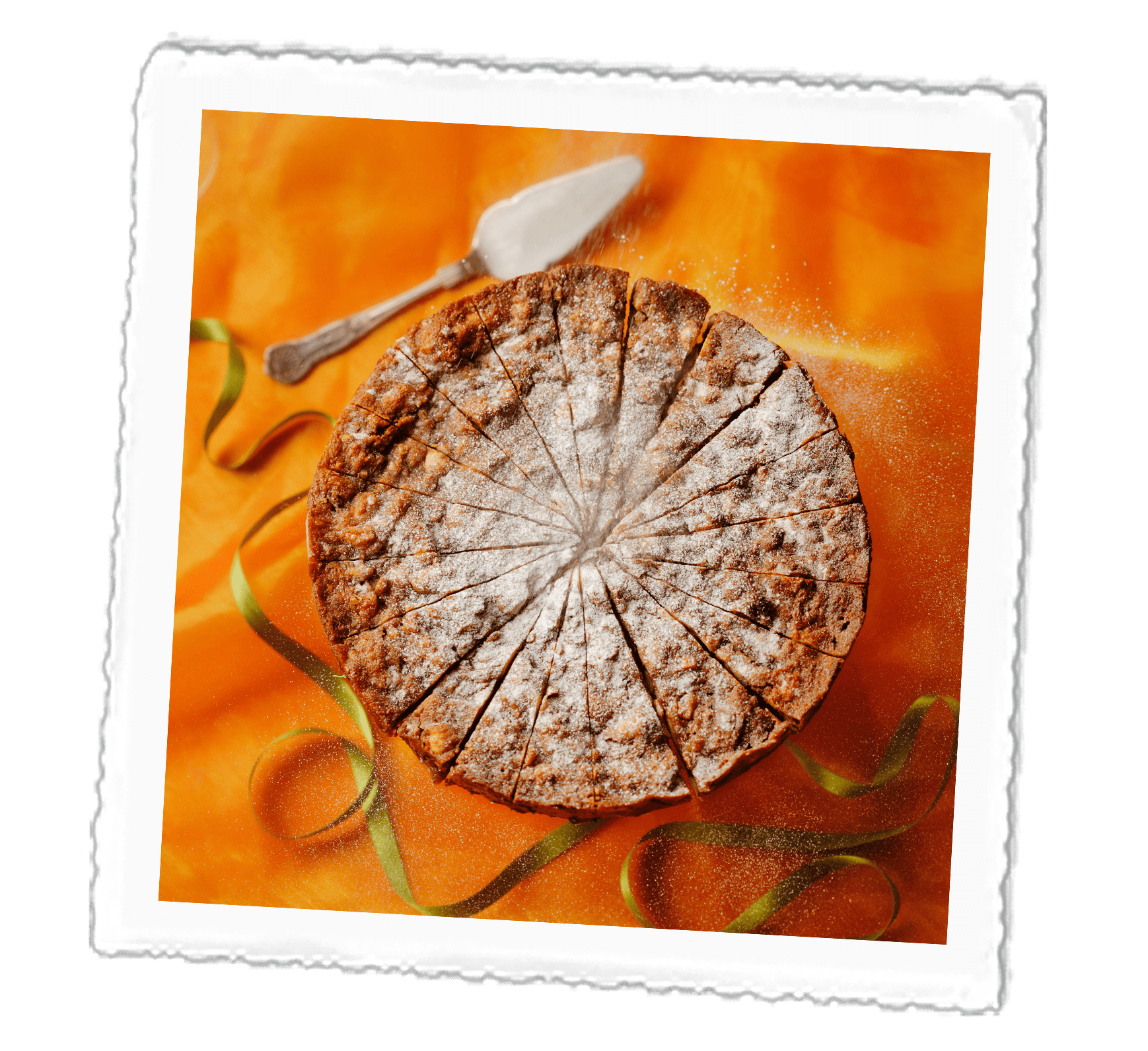 A photo of Crazy Jack's Apricot Panforte recipe.