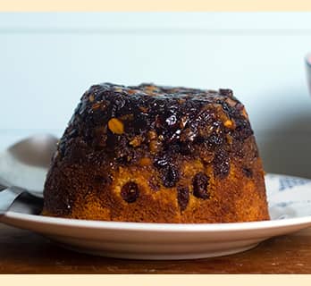 Mincemeat Sponge Pudding